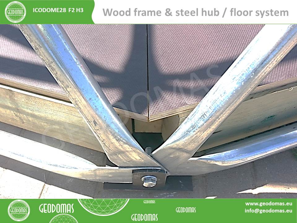 Nacionalinės nelaimių metu prieglaudos apgyvendinimo moduliniai kupolai