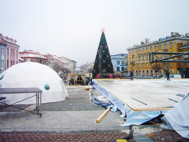 1215m2 Kupolas Čiuožyklai 45x27x10,7m