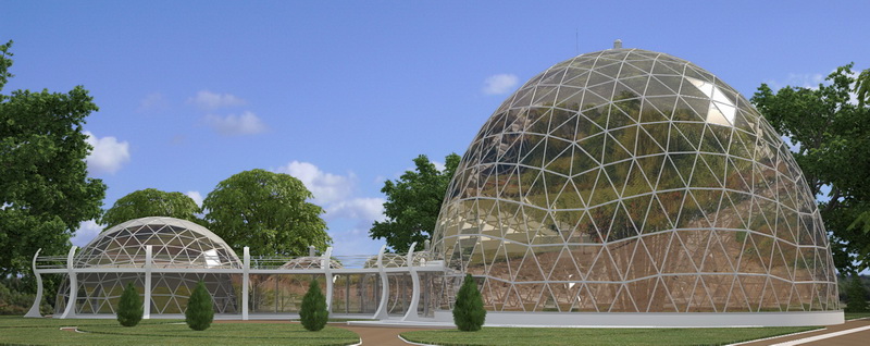 1700m2 Botanical Garden BFU Kantа Reconstruction | Kaliningrad, Russia