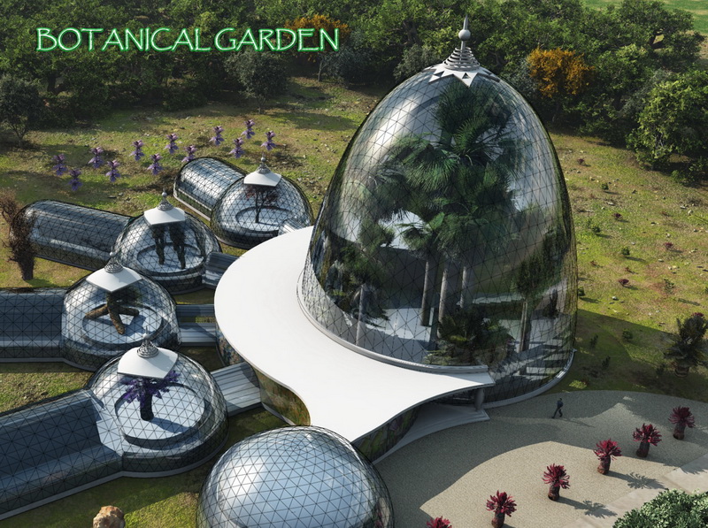 1700m2 Botanical Garden BFU Kantа Reconstruction | Kaliningrad, Russia