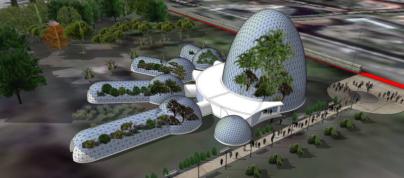 1700m2 Botanical Garden BFU Kantа Reconstruction | Kaliningrad, Russia