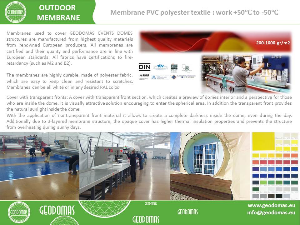 Nacionalinės nelaimių metu prieglaudos apgyvendinimo moduliniai kupolai