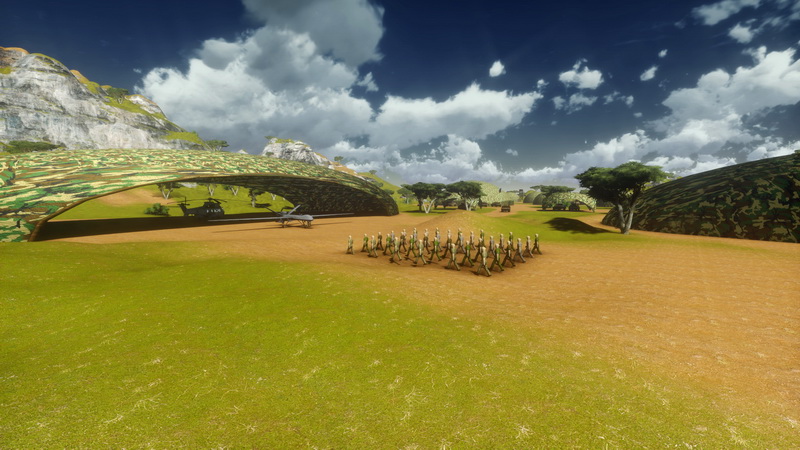 Kamufliažiniai Kompleksai Kupoluose | Spec. Operacijų Stovykloms ir Taikos Palaikymo Pajėgoms