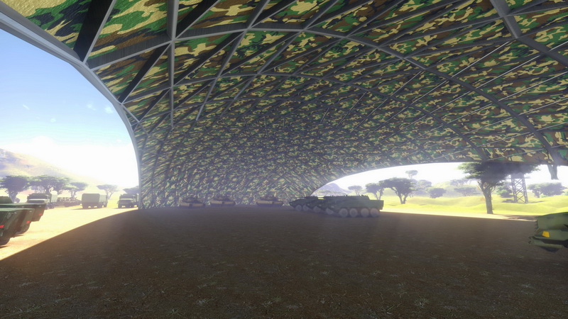 Kamufliažiniai Kompleksai Kupoluose | Spec. Operacijų Stovykloms ir Taikos Palaikymo Pajėgoms