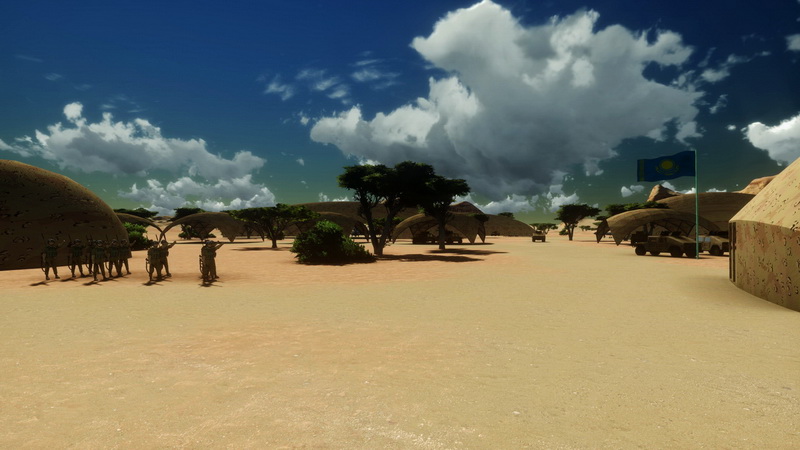 Kamufliažiniai Kompleksai Kupoluose | Spec. Operacijų Stovykloms ir Taikos Palaikymo Pajėgoms