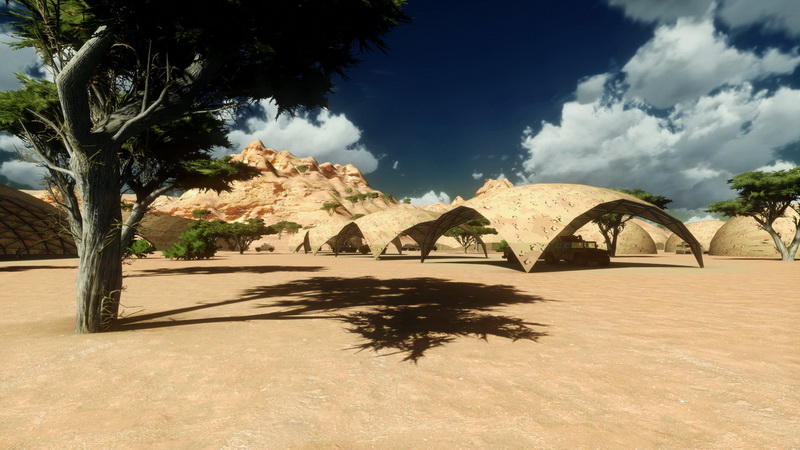 Kamufliažiniai Kompleksai Kupoluose | Spec. Operacijų Stovykloms ir Taikos Palaikymo Pajėgoms