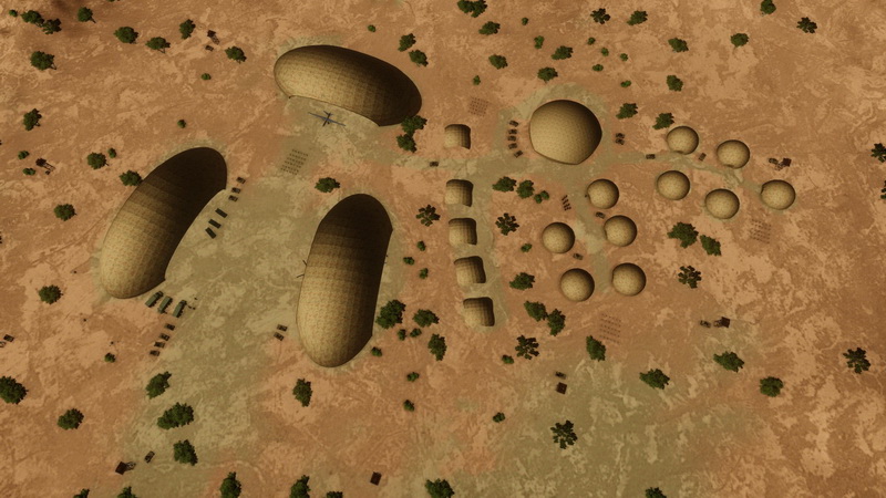 Kamufliažiniai Kompleksai Kupoluose | Spec. Operacijų Stovykloms ir Taikos Palaikymo Pajėgoms