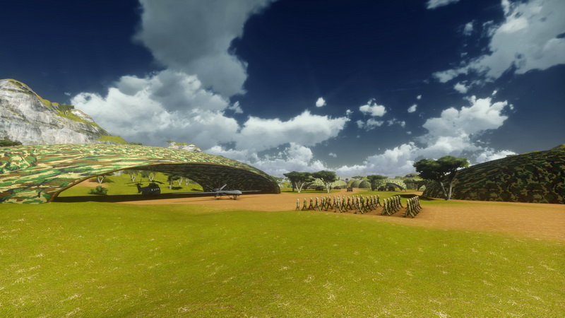 Kamufliažiniai Kompleksai Kupoluose | Spec. Operacijų Stovykloms ir Taikos Palaikymo Pajėgoms