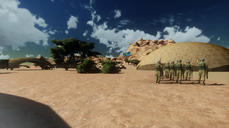 Kamufliažiniai Kompleksai Kupoluose | Spec. Operacijų Stovykloms ir Taikos Palaikymo Pajėgoms