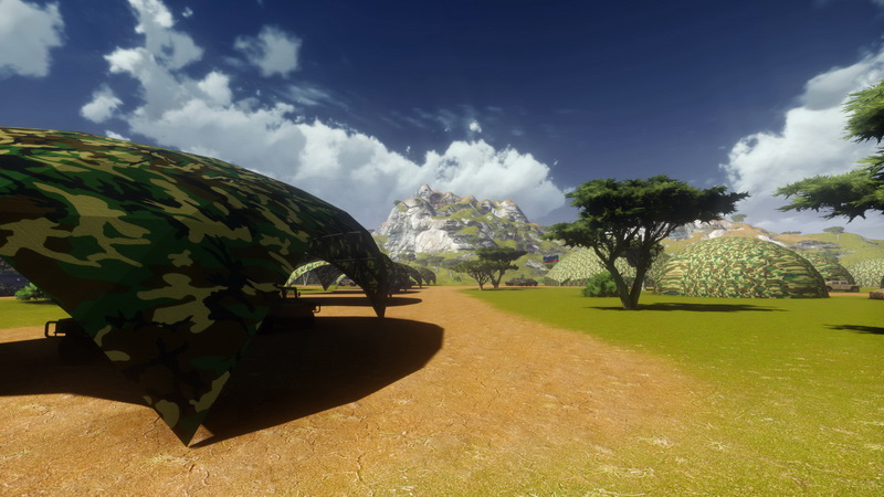 Kamufliažiniai Kompleksai Kupoluose | Spec. Operacijų Stovykloms ir Taikos Palaikymo Pajėgoms