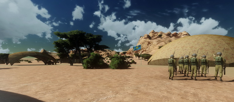 Kamufliažiniai Kompleksai Kupoluose | Spec. Operacijų Stovykloms ir Taikos Palaikymo Pajėgoms