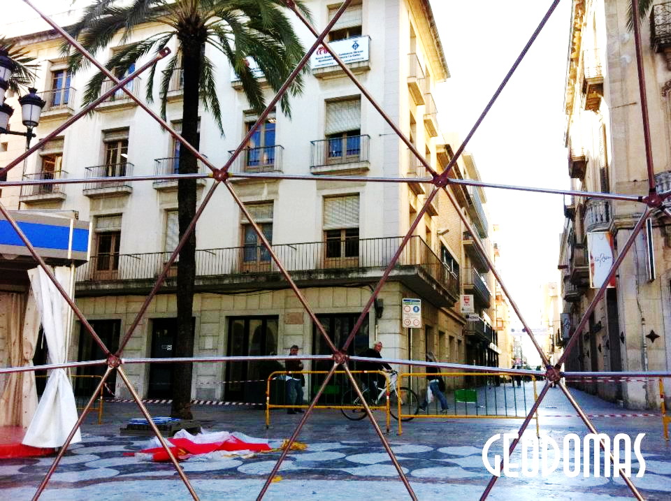 Mobilus Ø8m Kupolas „Viu Comercial Mall“ | Vilanova, Ispanija