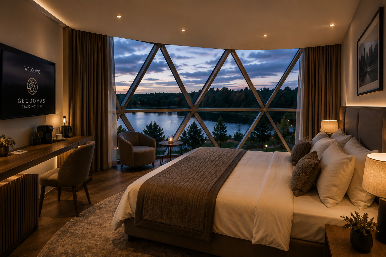 GEODOMAS GRAND MOTEL 20 | 20 kambarių Kupolas virš 500m²