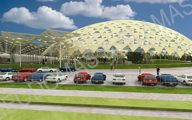 Madurodamo miniatiūrų parko Olandijoje viršelio koncepcija