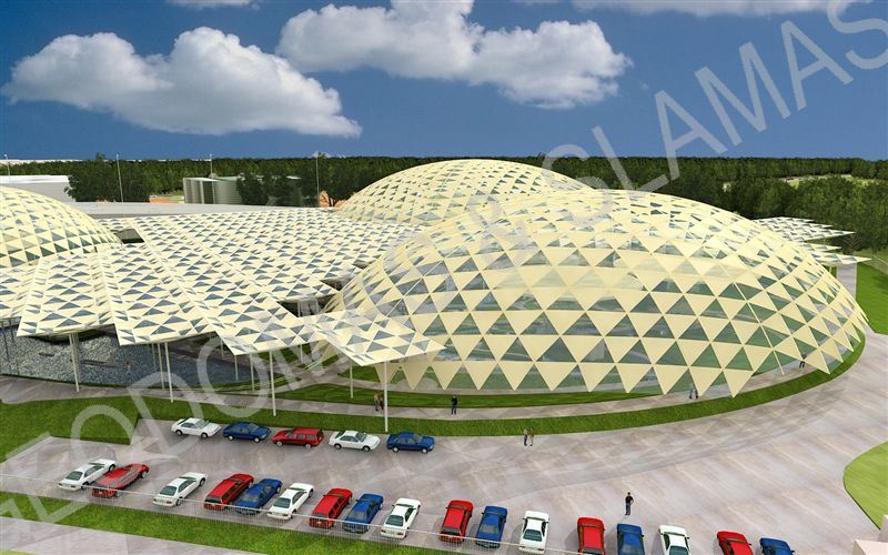 Madurodamo miniatiūrų parko Olandijoje viršelio koncepcija