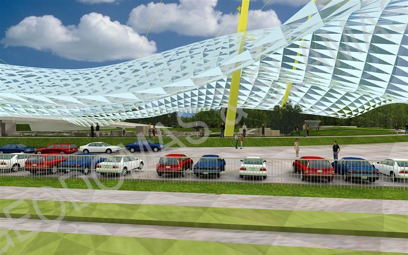 Madurodamo miniatiūrų parko Olandijoje viršelio koncepcija