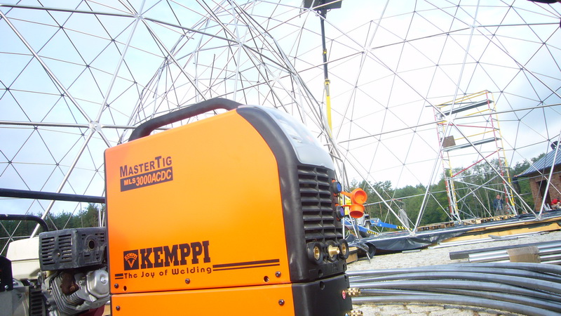 Pokylių Kompleksas “Jusinė”, 450m² Kupolai Ø20m & Ø13m | Pabradė, Lietuva