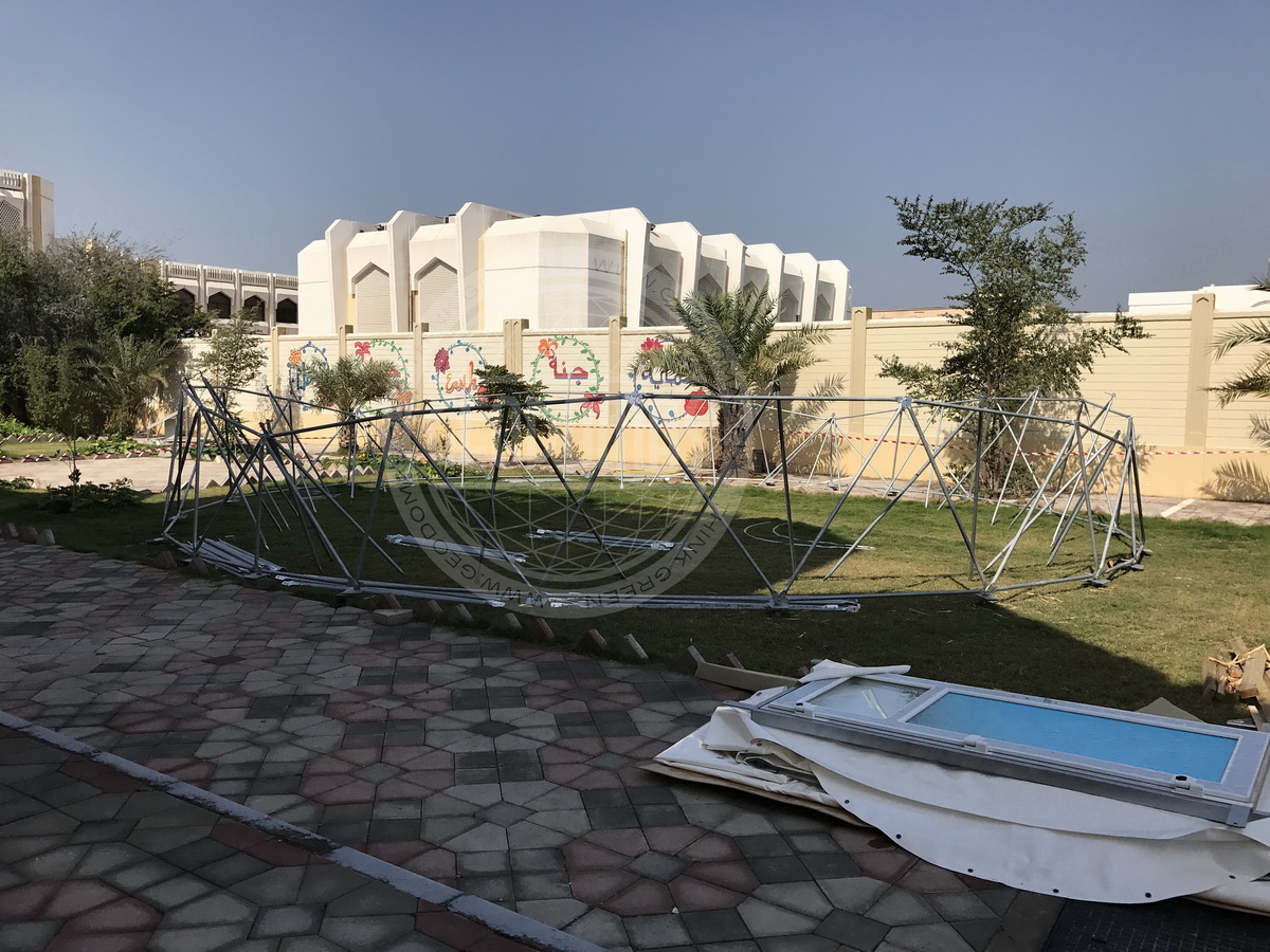 BIO Kupolas Ø12m Aishah Bint Abi Baker Mokyklai | Abu Dabis, JAE