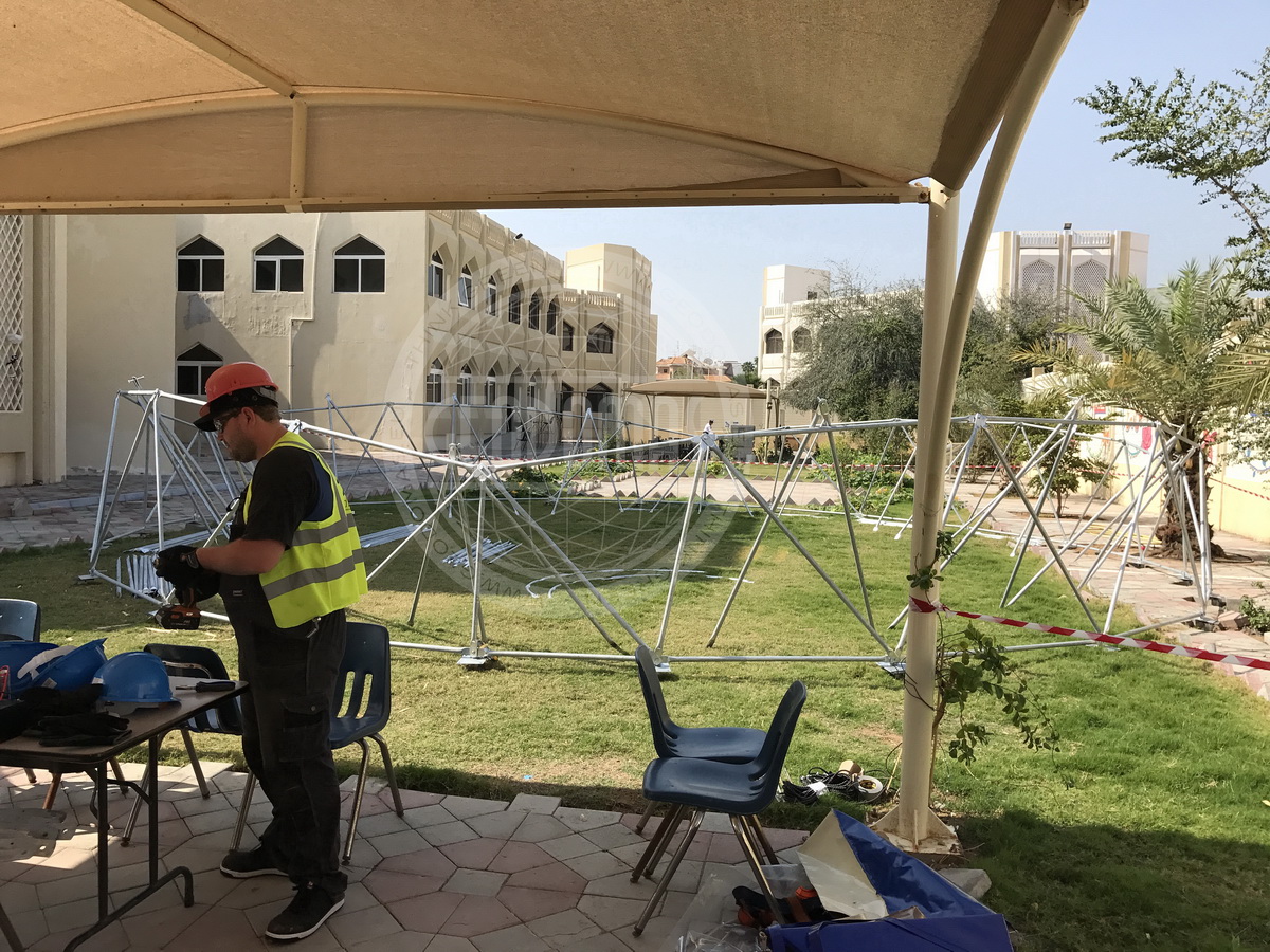 BIO Kupolas Ø12m Aishah Bint Abi Baker Mokyklai | Abu Dabis, JAE