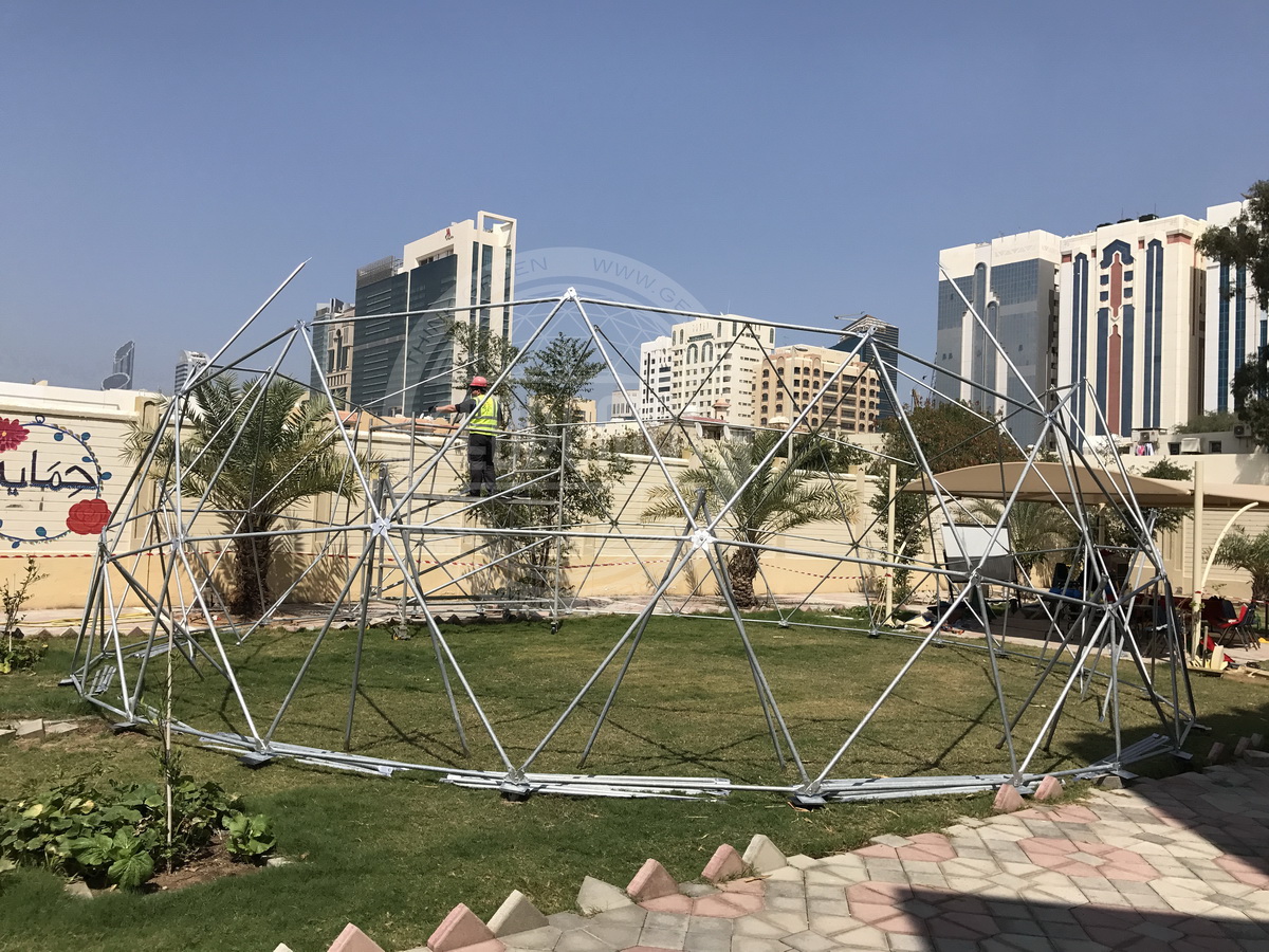 BIO Kupolas Ø12m Aishah Bint Abi Baker Mokyklai | Abu Dabis, JAE