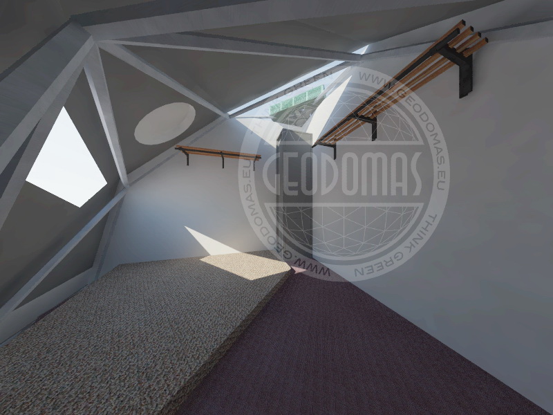 Nacionalinės nelaimių metu prieglaudos apgyvendinimo moduliniai kupolai