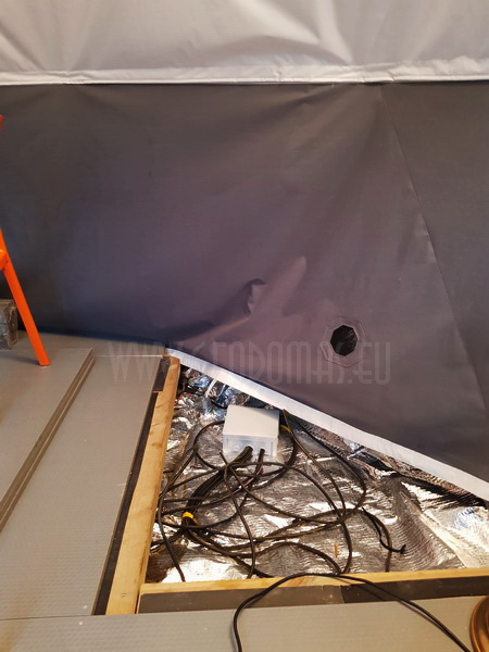 30m² Lauko Klasė Ø6m kupolas | Kūrybinė studija
