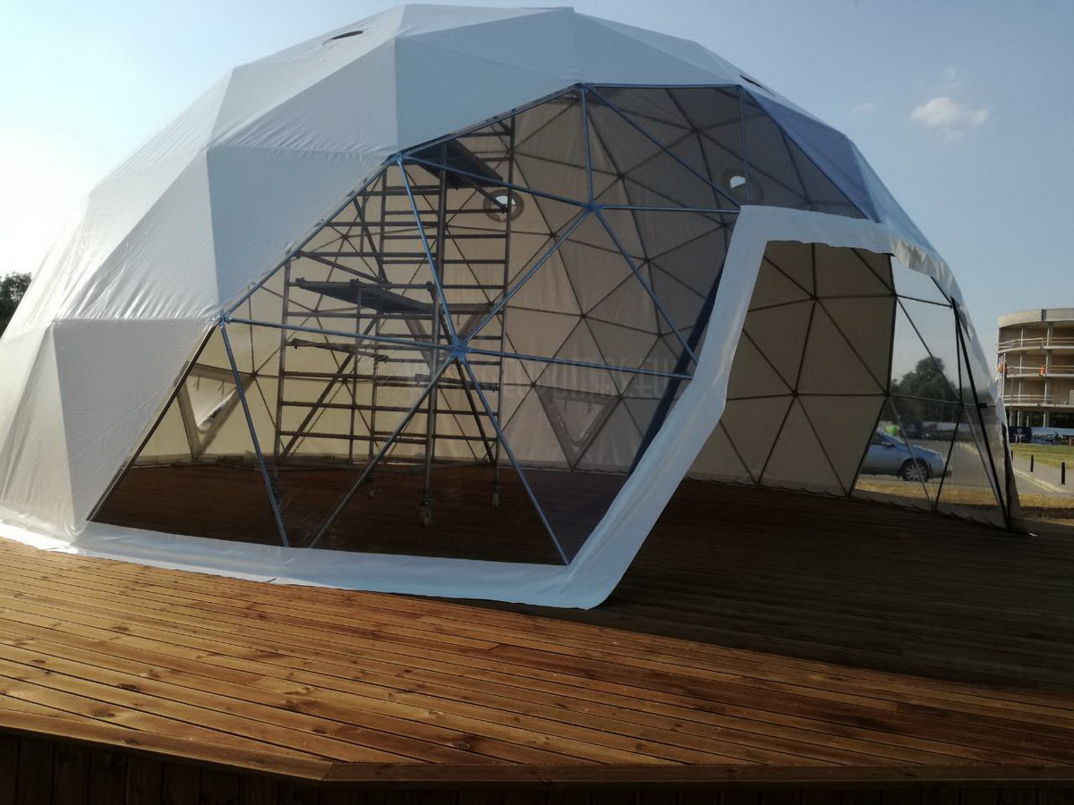 Ø11m & Ø6m „Vytautas Mineral SPA“ Terasos Kupolai | Birštonas, Lietuva