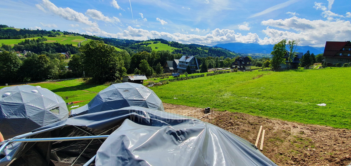 35m² Glamp Royal poilsiavietė Ø6,7m x 4kompl Kupolai | Zakopanė, Lenkija