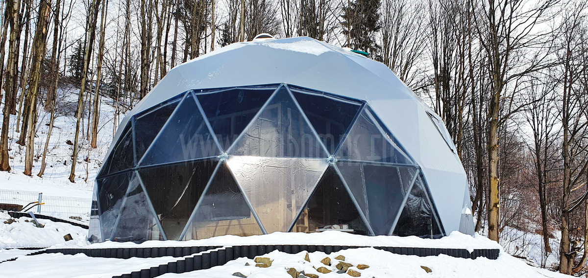 35m² Glamp Royal poilsiavietė Ø6,7m x 4kompl Kupolai | Zakopanė, Lenkija