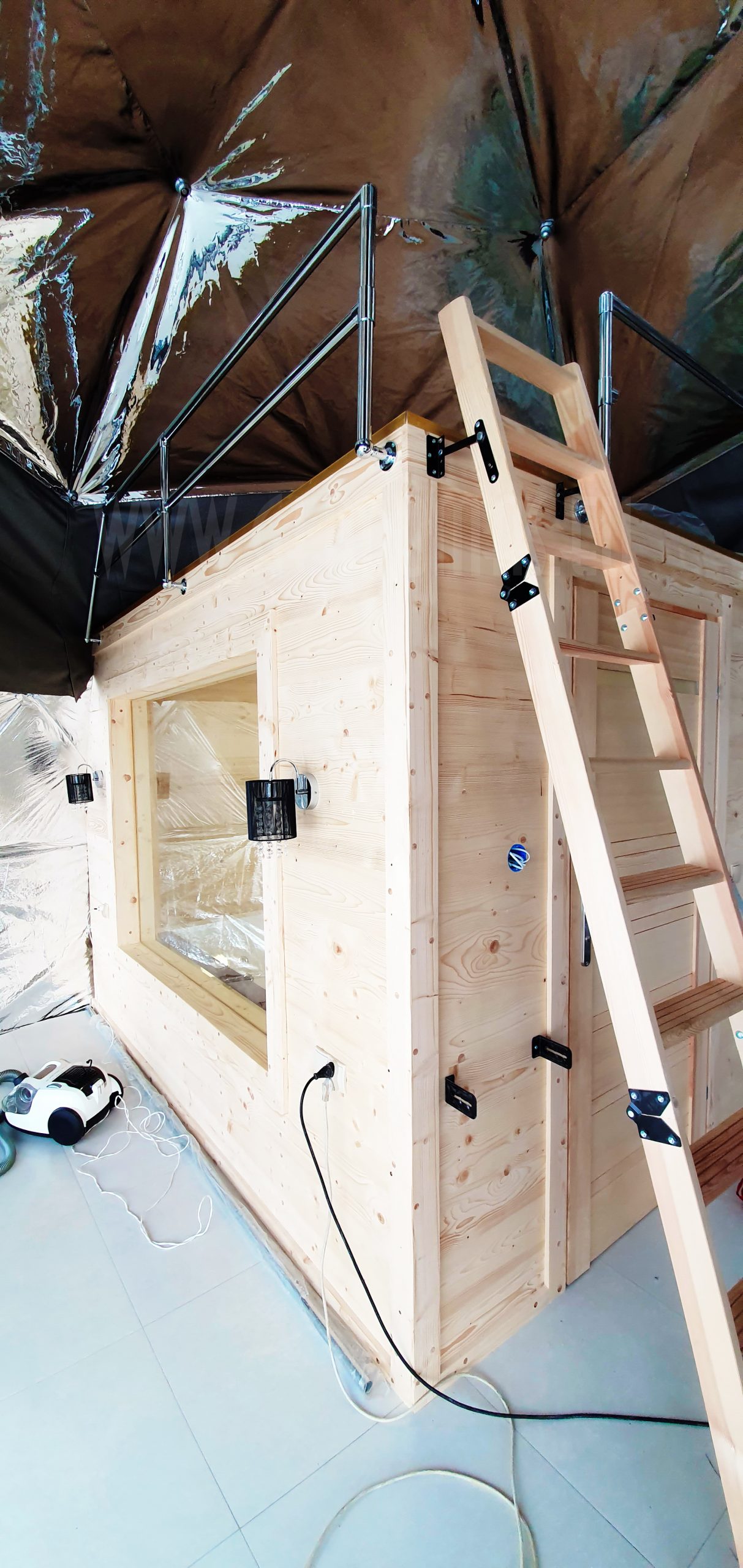 35m² Glamp Royal poilsiavietė Ø6,7m x 4kompl Kupolai | Zakopanė, Lenkija