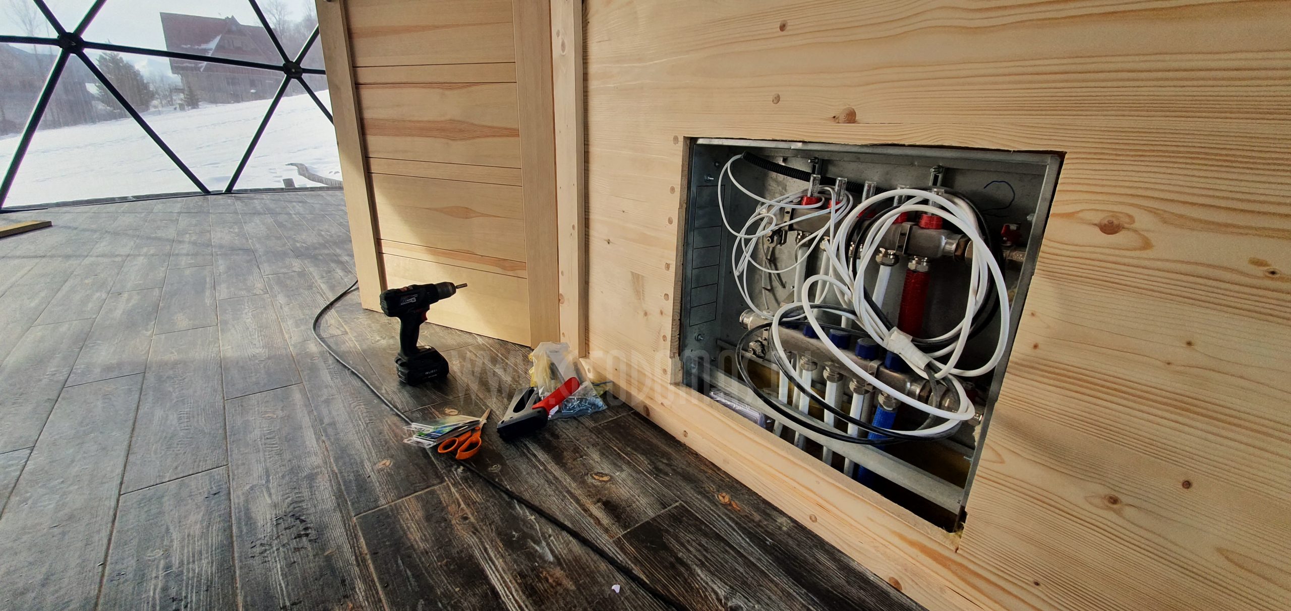 35m² Glamp Royal poilsiavietė Ø6,7m x 4kompl Kupolai | Zakopanė, Lenkija