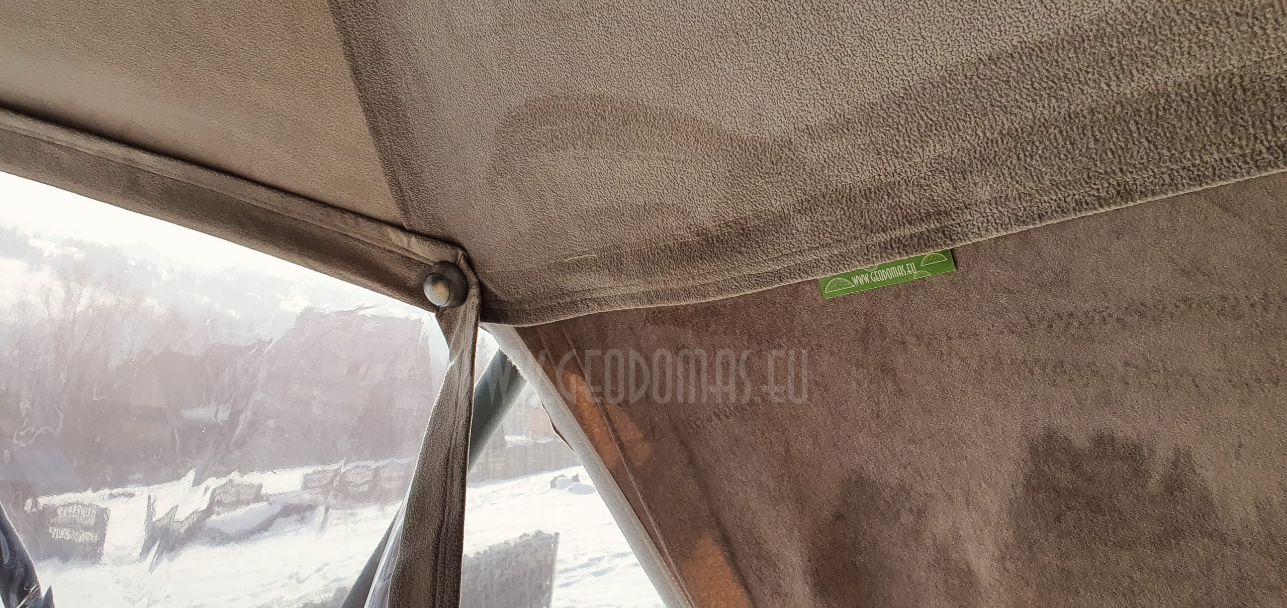 35m² Glamp Royal poilsiavietė Ø6,7m x 4kompl Kupolai | Zakopanė, Lenkija