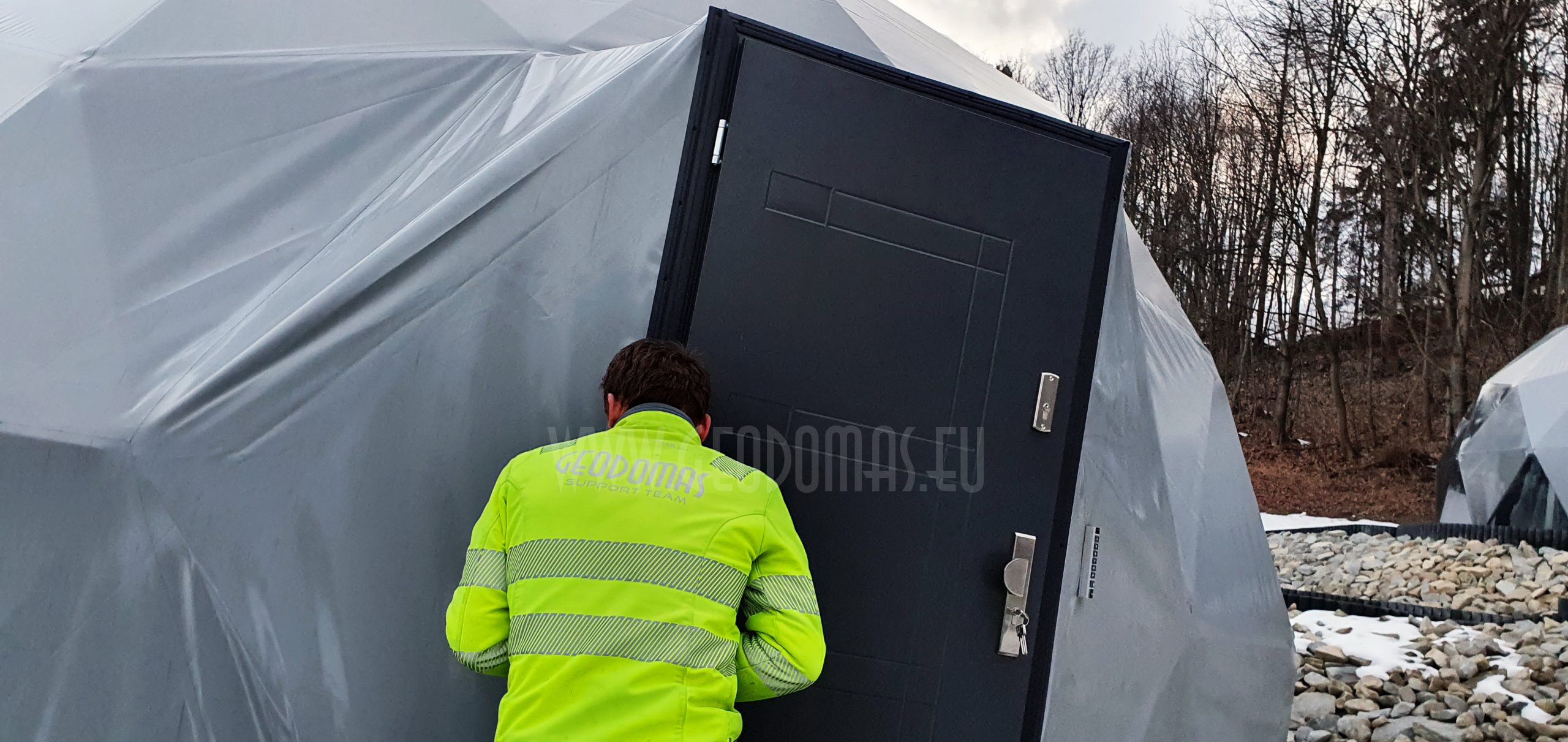 35m² Glamp Royal poilsiavietė Ø6,7m x 4kompl Kupolai | Zakopanė, Lenkija