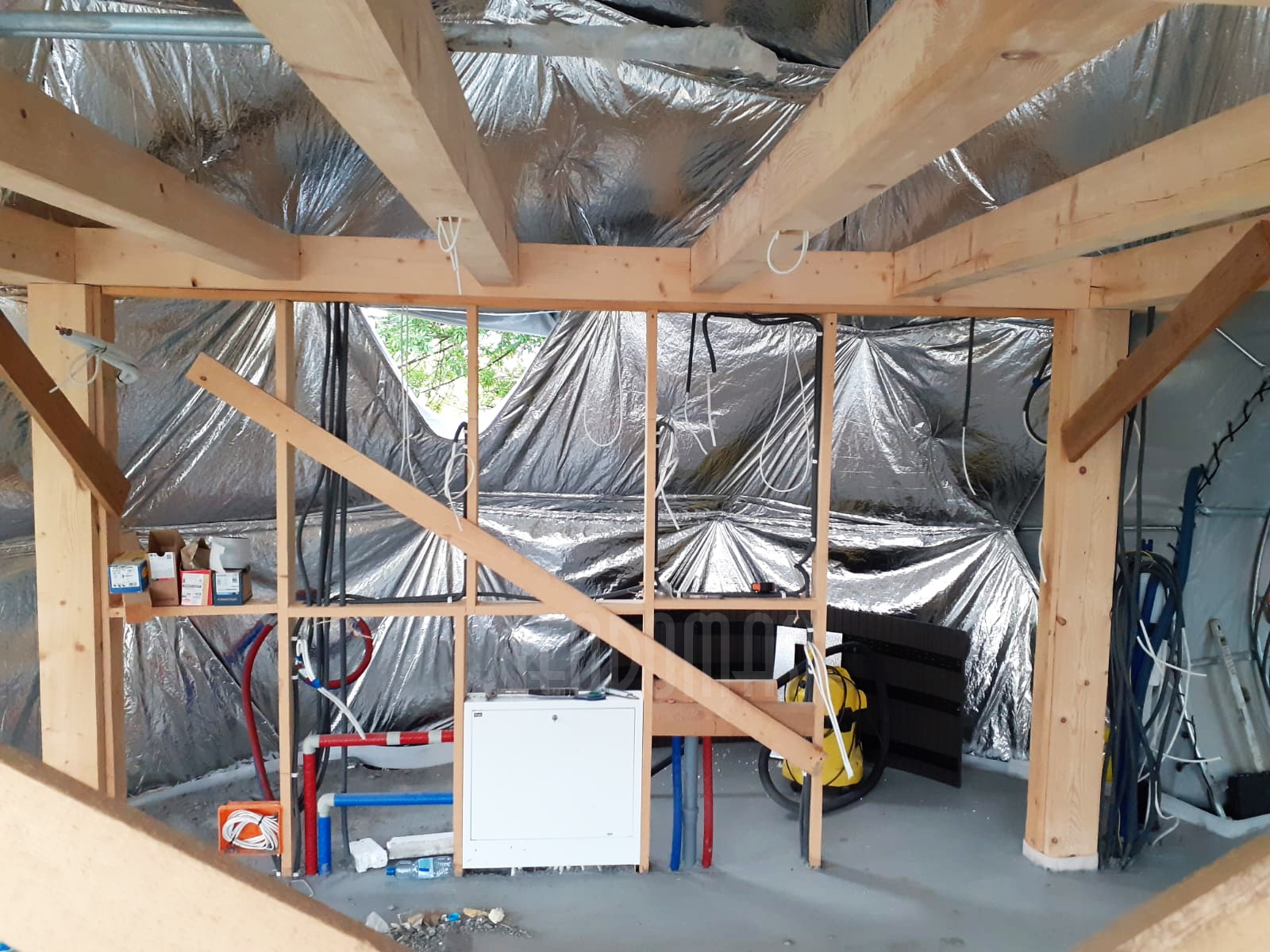 35m²+20m² Glamping SPA Kupolai Ø6,7m & Ø5m | Zakopanė, Lenkija