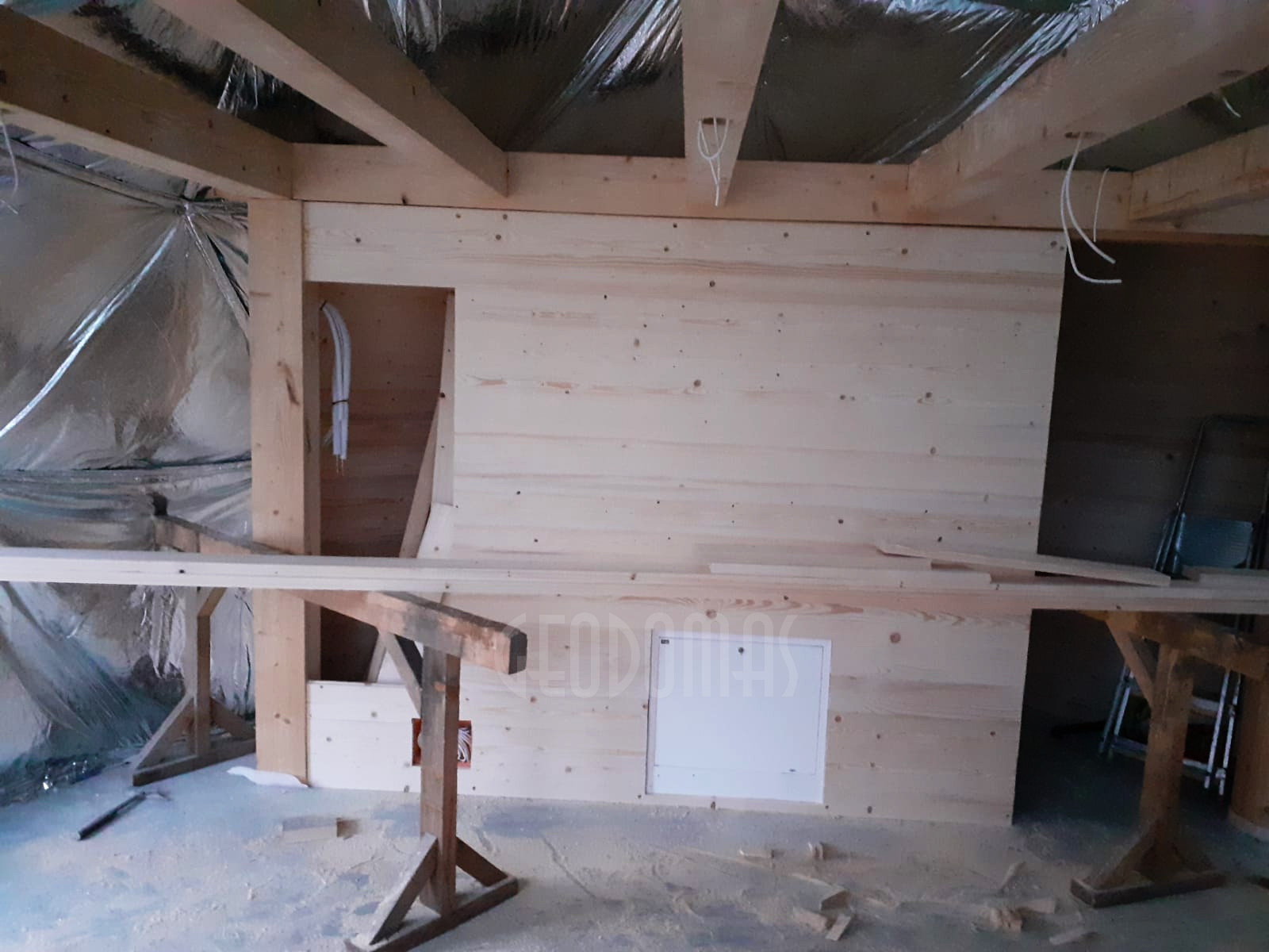 35m²+20m² Glamping SPA Kupolai Ø6,7m & Ø5m | Zakopanė, Lenkija