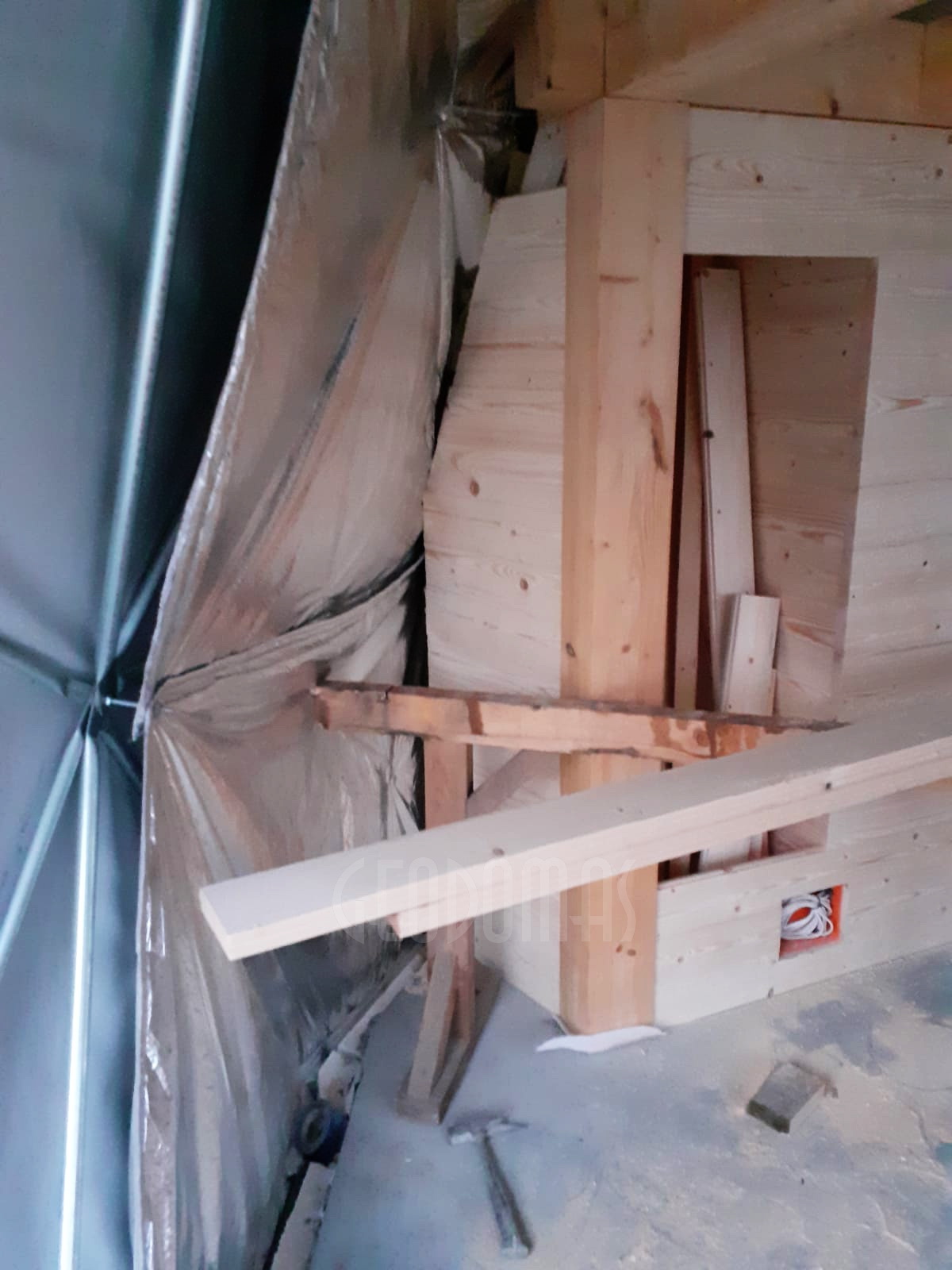 35m²+20m² Glamping SPA Kupolai Ø6,7m & Ø5m | Zakopanė, Lenkija