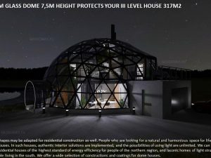 317m2 STOGAS NAMUI Ø15m H8,5m | STIKLINIS