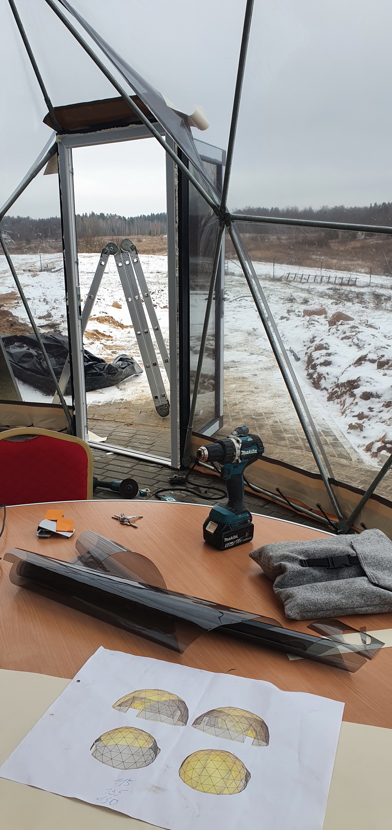 Ø11m 95m2 Renginių Kupolas | MEDA NAMAI, Lietuva