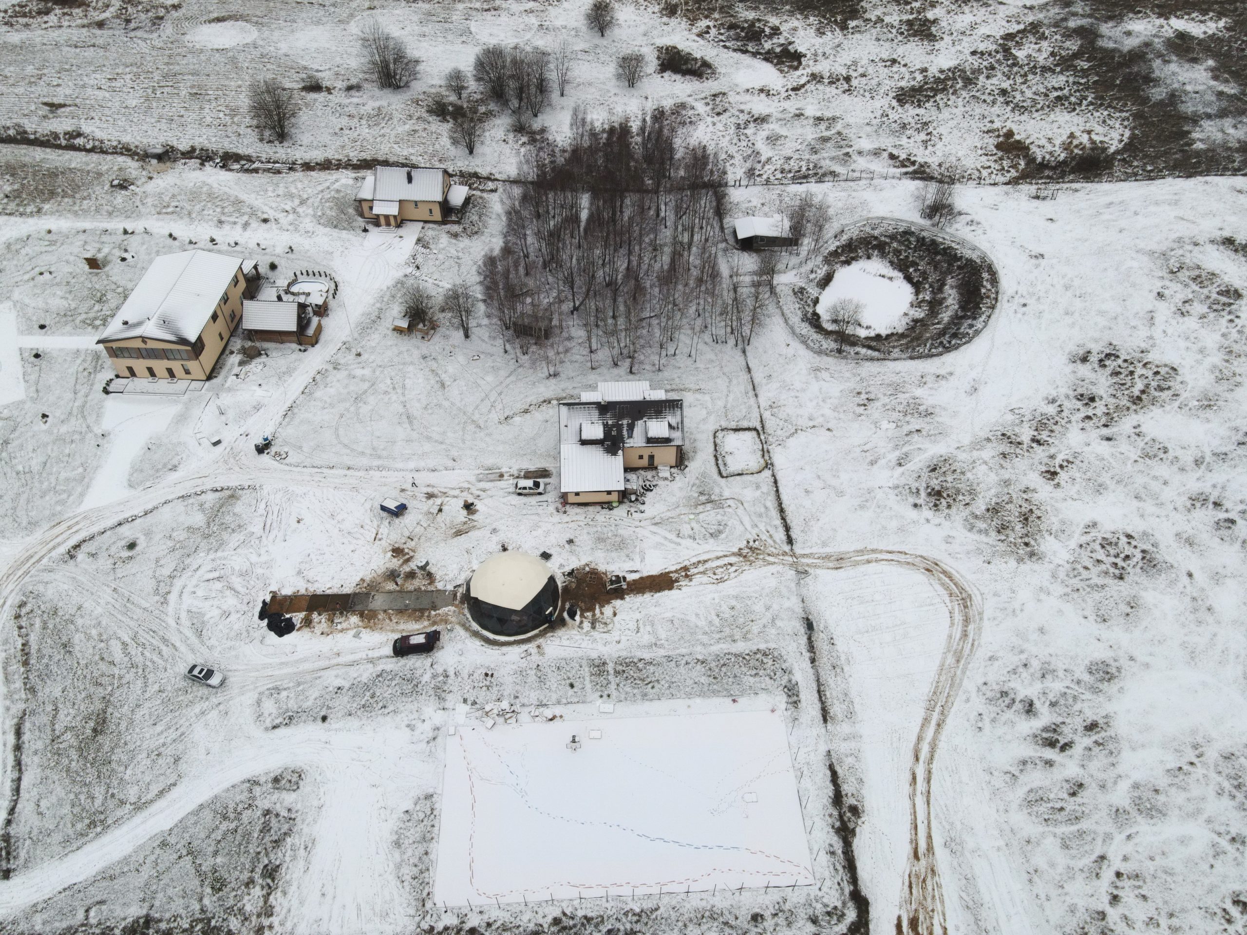 Ø11m 95m2 Renginių Kupolas | MEDA NAMAI, Lietuva