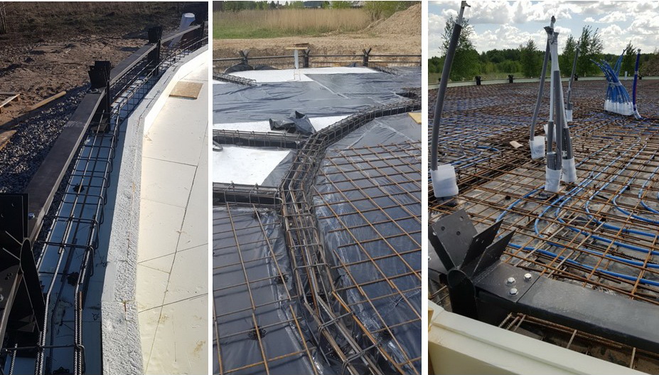 183m² Namo Stiklinis Ø11m Apsauginis Kupolas 6m Aukščio