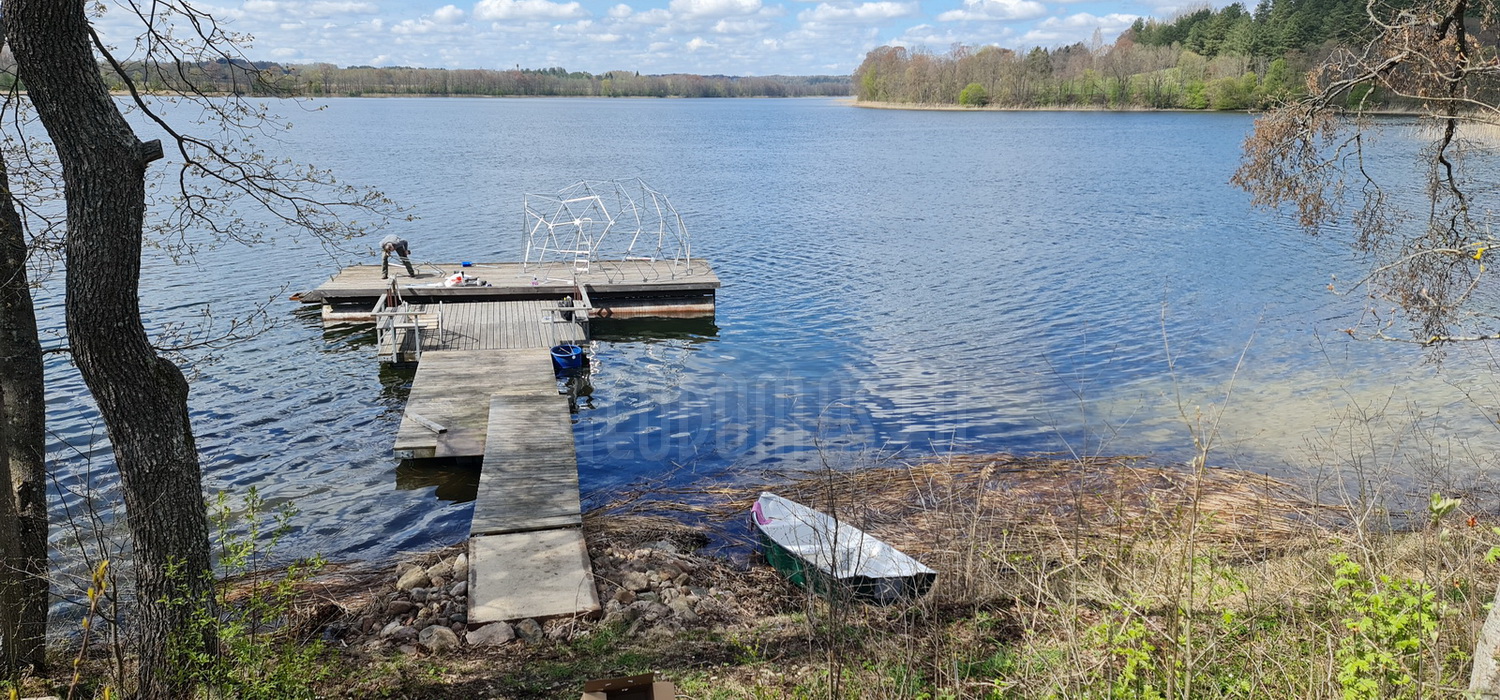 Ø4m 12m2 Žvejo Namelis | Skaidrus Kupolas | „Pakaso Sodyba“, Lietuva