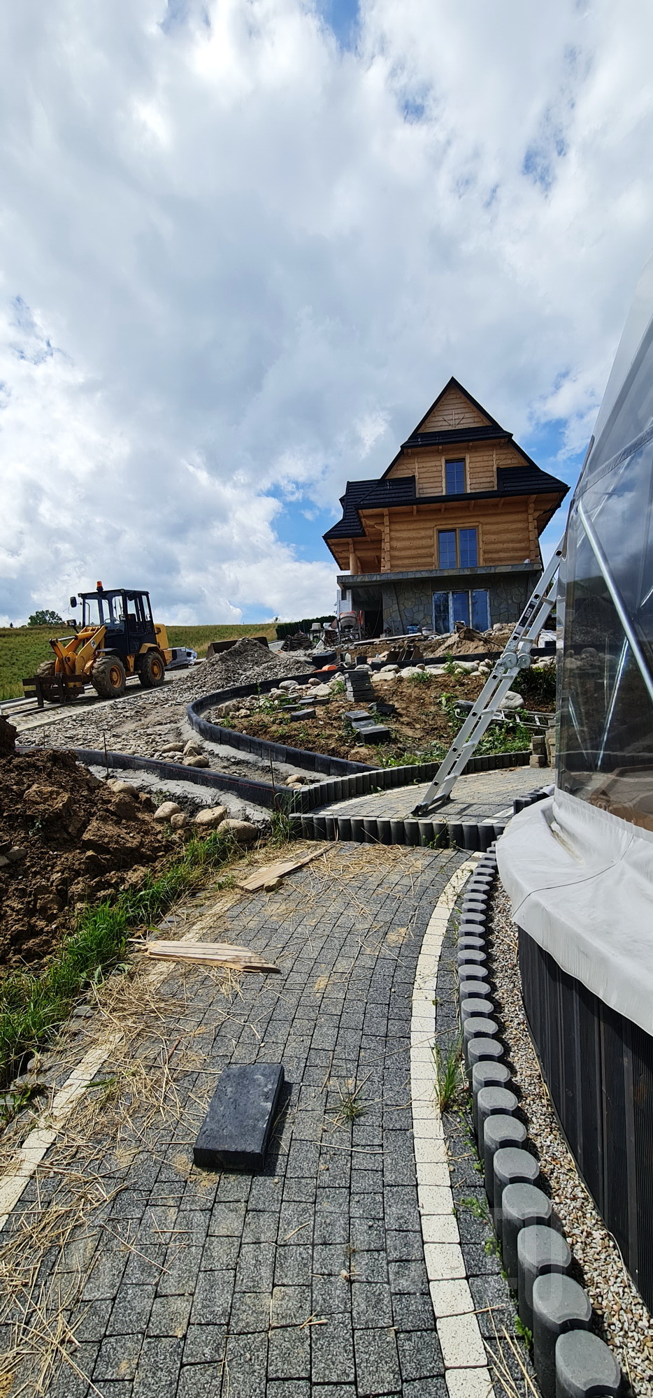 35m²+20m² Glamping SPA Kupolai Ø6,7m & Ø5m | Zakopanė, Lenkija