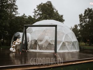 Glamping Verslui | Mobilūs | Visų sezonų |