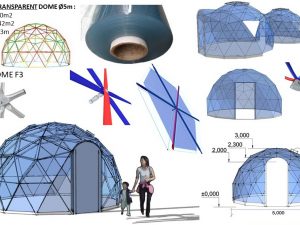 20m2 PILNAI SKAIDRUS Ø5m H3m | MOBILUS