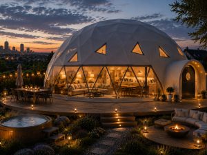 GLAMP 110  Ø10m ▪︎ 78m² | VISŲ SEZONŲ