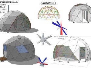 35m2 GLAMPING NAMAS Ø6,7m ICO F3 H4m