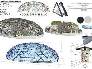 478m2 STOGAS NAMUI Ø15x30m H8,3m | STIKLINIS